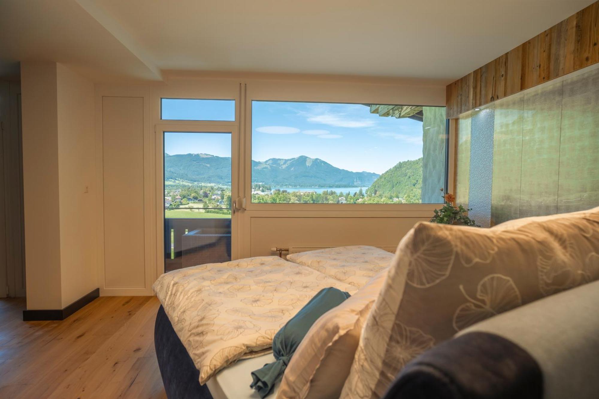 Wolfgangsee Appartements Strobl Extérieur photo