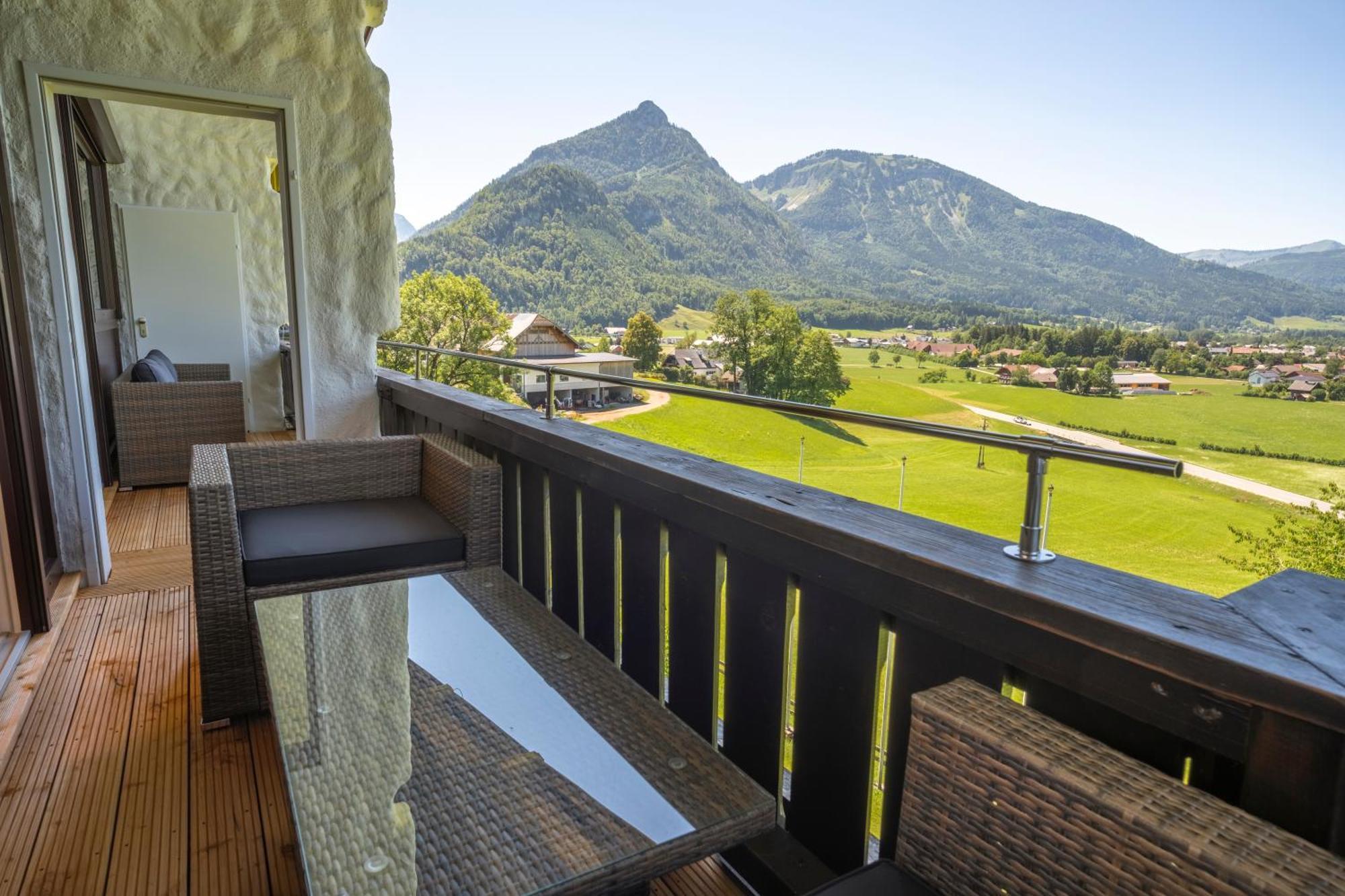 Wolfgangsee Appartements Strobl Extérieur photo