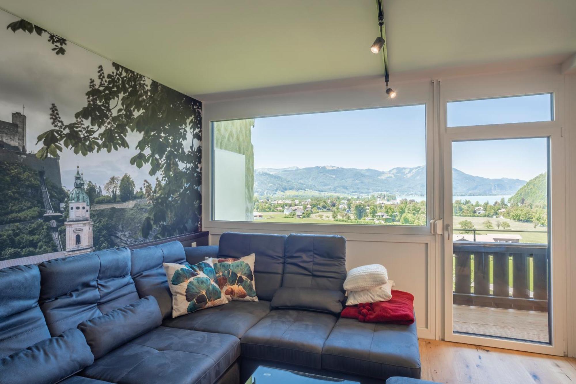 Wolfgangsee Appartements Strobl Extérieur photo