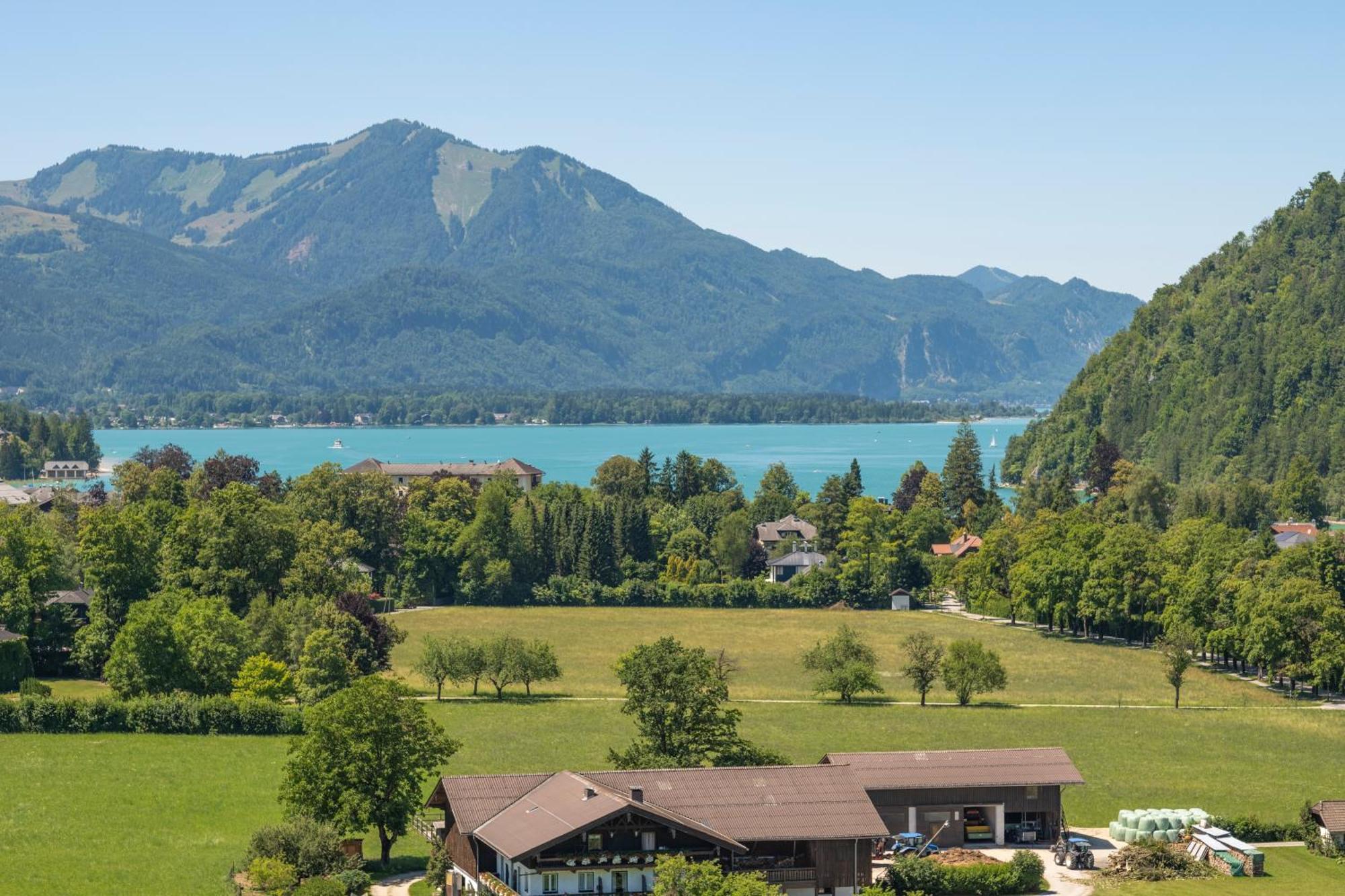 Wolfgangsee Appartements Strobl Extérieur photo